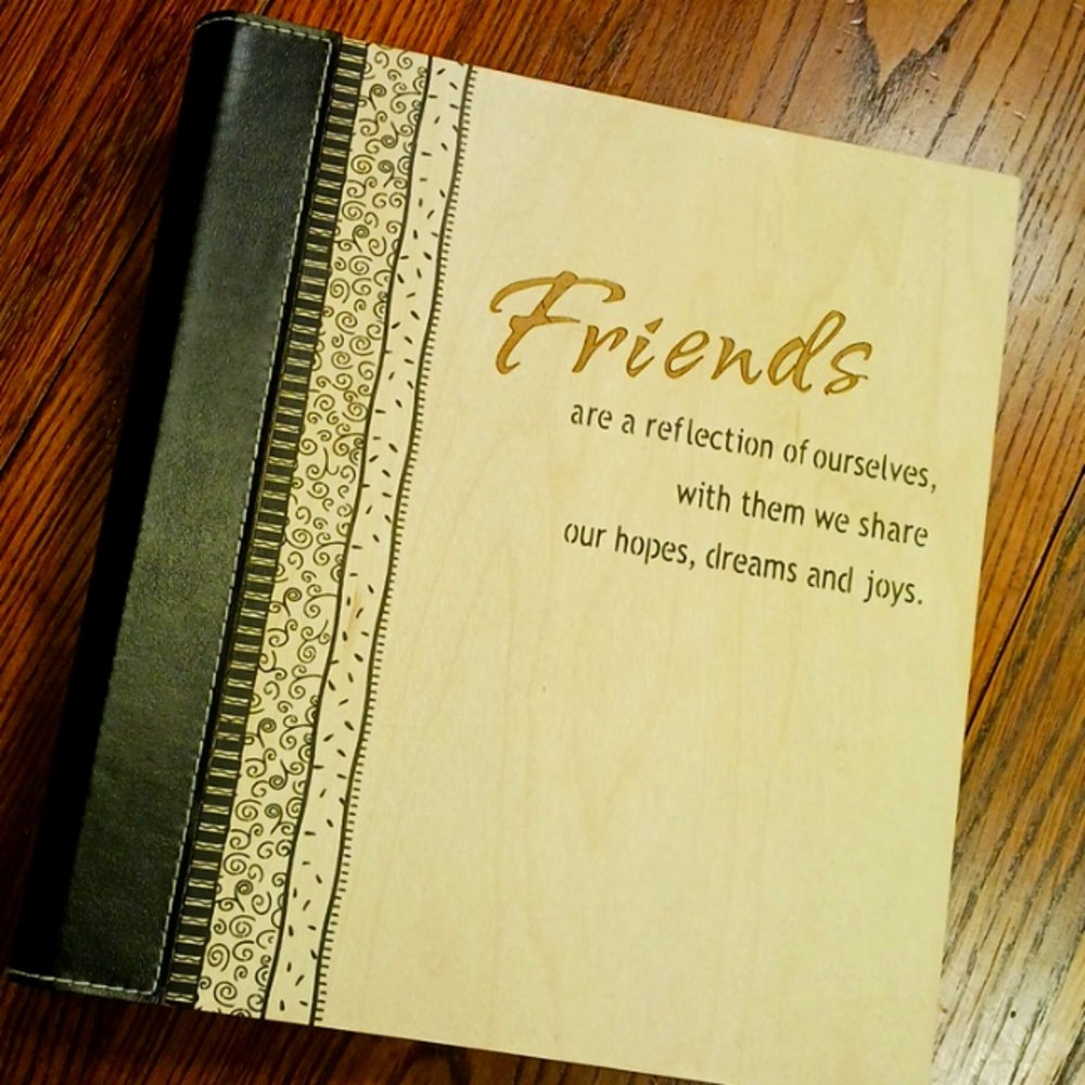 Photo album-wood-cover